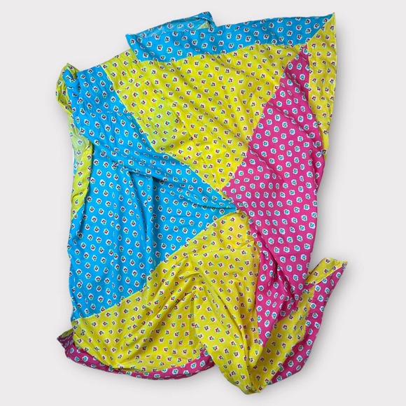 Vintage Adrienne Vittadini Tie-Front Crop Top & Sarong Set - Picture 13 of 13